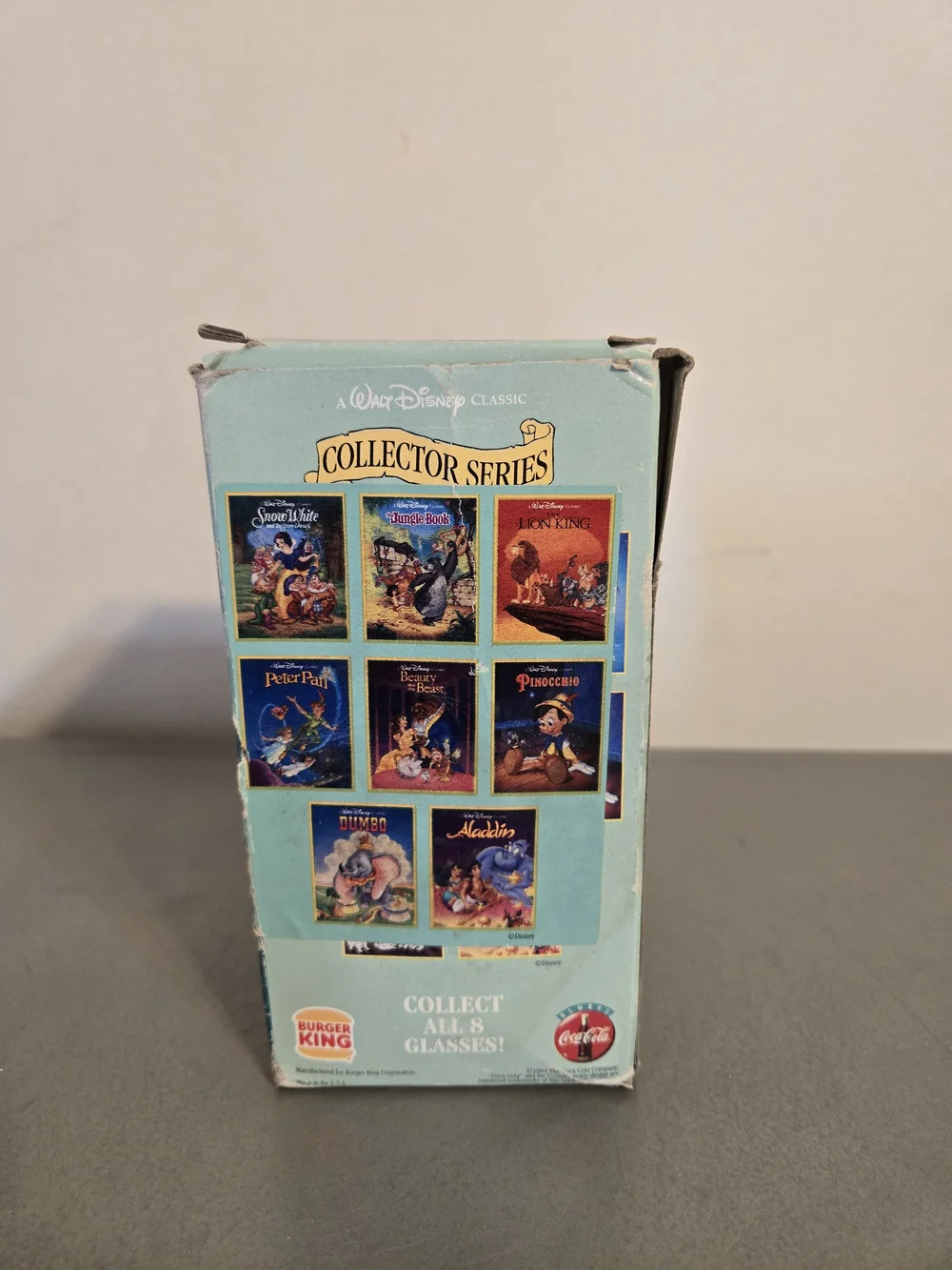 Vintage 1994 Walt Disney Classics Collector's Series The Jungle Book Plastic Cup